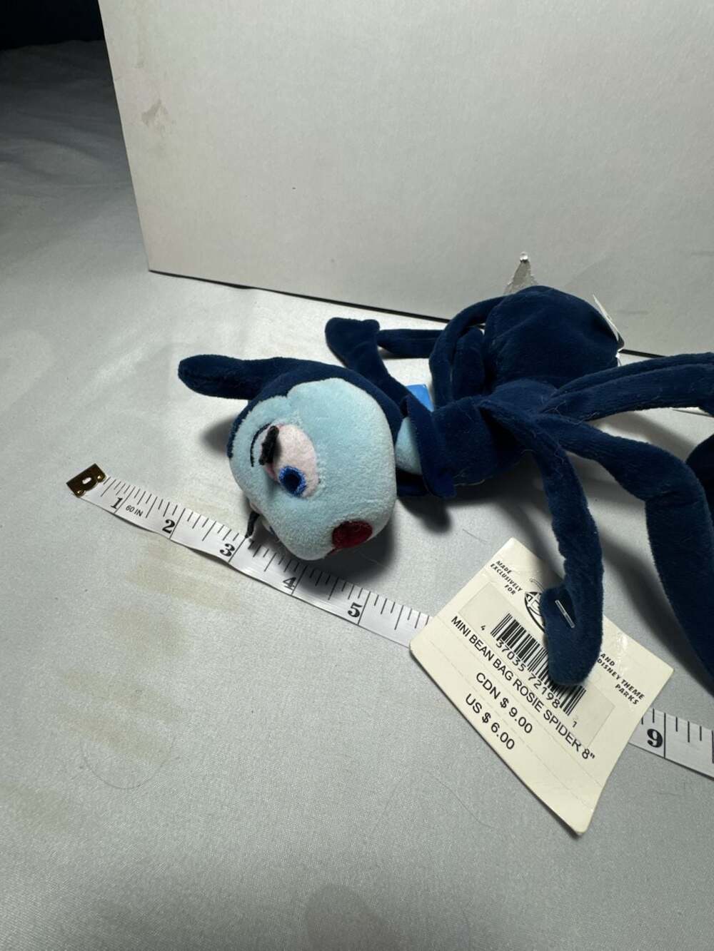 The Disney Store A Bug's Life Rosie Spider Mini Bean Bag Plush With Tag